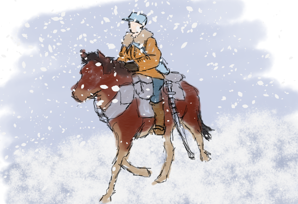 Cavalry_and_skier