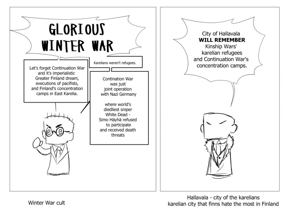 winter war cult vs hallavala
